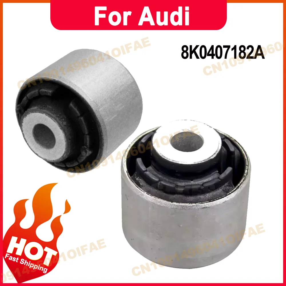 Manchon en caoutchouc pour bras oscillant, 2 pièces/4 pièces, pour Audi A4l A6l A4 S4 Rs5 A6 S6 A7 A5 S5 Rs7 Q5 Vw Phideon 4GD407182 8K0407182B 8K0407182A