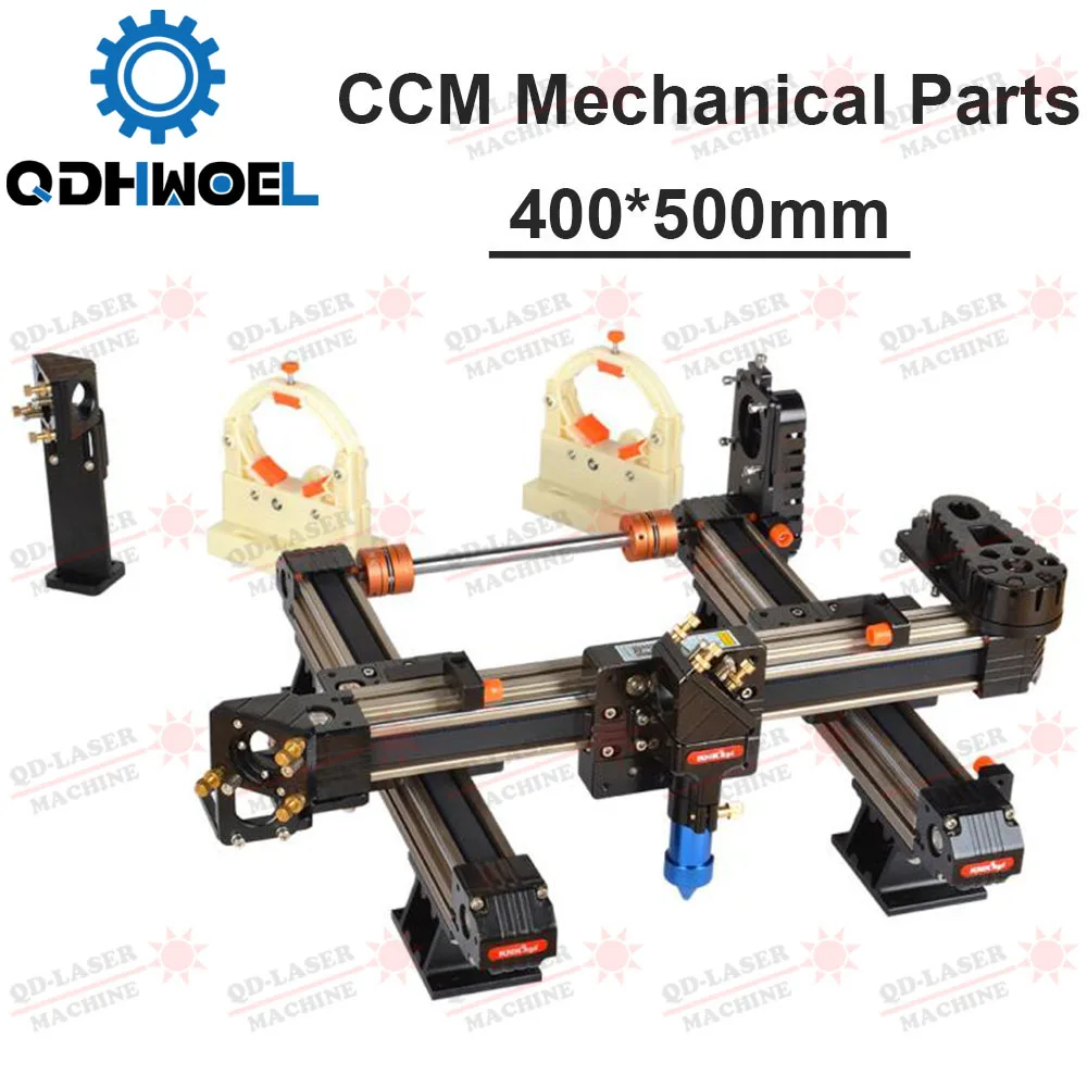 

CCM Laser Mechanical Parts Set 400mm*500mm Inner Sliding Rails Kits Spare Parts for DIY 4050 CO2 Laser Engraving Cutting Machine