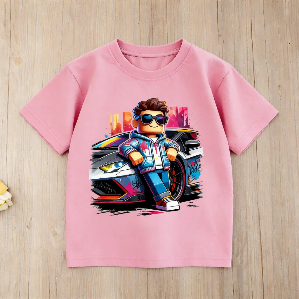 เสื้อยืดเด็ก Roblox ลายการ์ตูน - Esports Gaming Shirts บทวิจารณ์และราคา