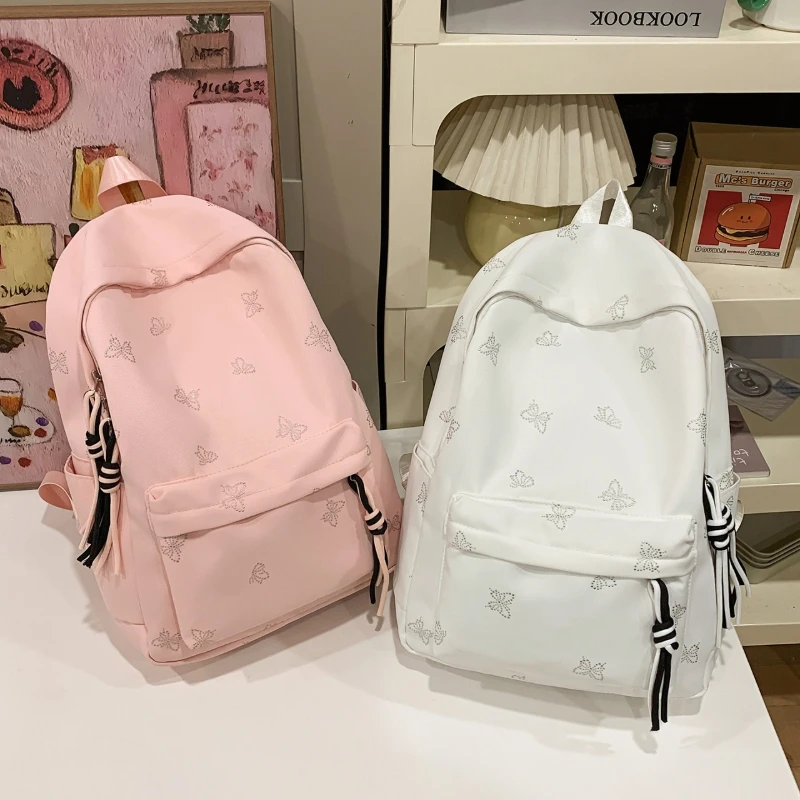 

Japanese Style Large Capacity Backpack Cross-border Unisex Casual Bag for Teenagers & College Students