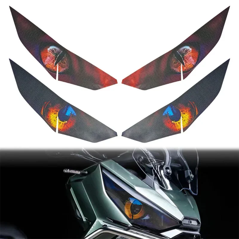 

Waterproof Motorcycle Headlight Guard Stickers Motorbike Head Light Decal Protection For Zontes 368G 368 G 368g 2024 Accessories