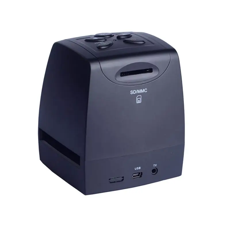 Negative Scanner 35/135mm Slide Film Converter Photo Digital Image Viewer with 2.36Inch LCD Screen,US Plug