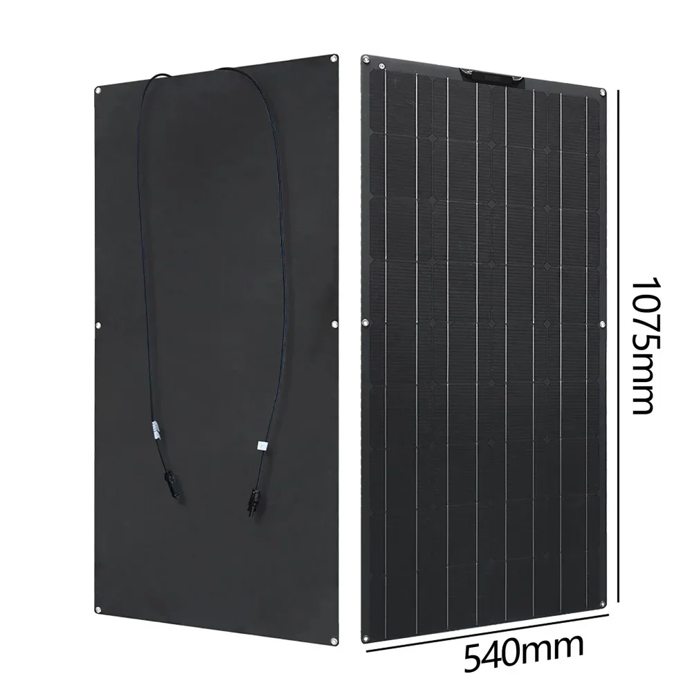 1500W 3000W Solar Panel High Power ETFE Flexible Monocrystalline Solar Cell  Home/Outdoor Camping Cars/Boats 12V Battery Charger