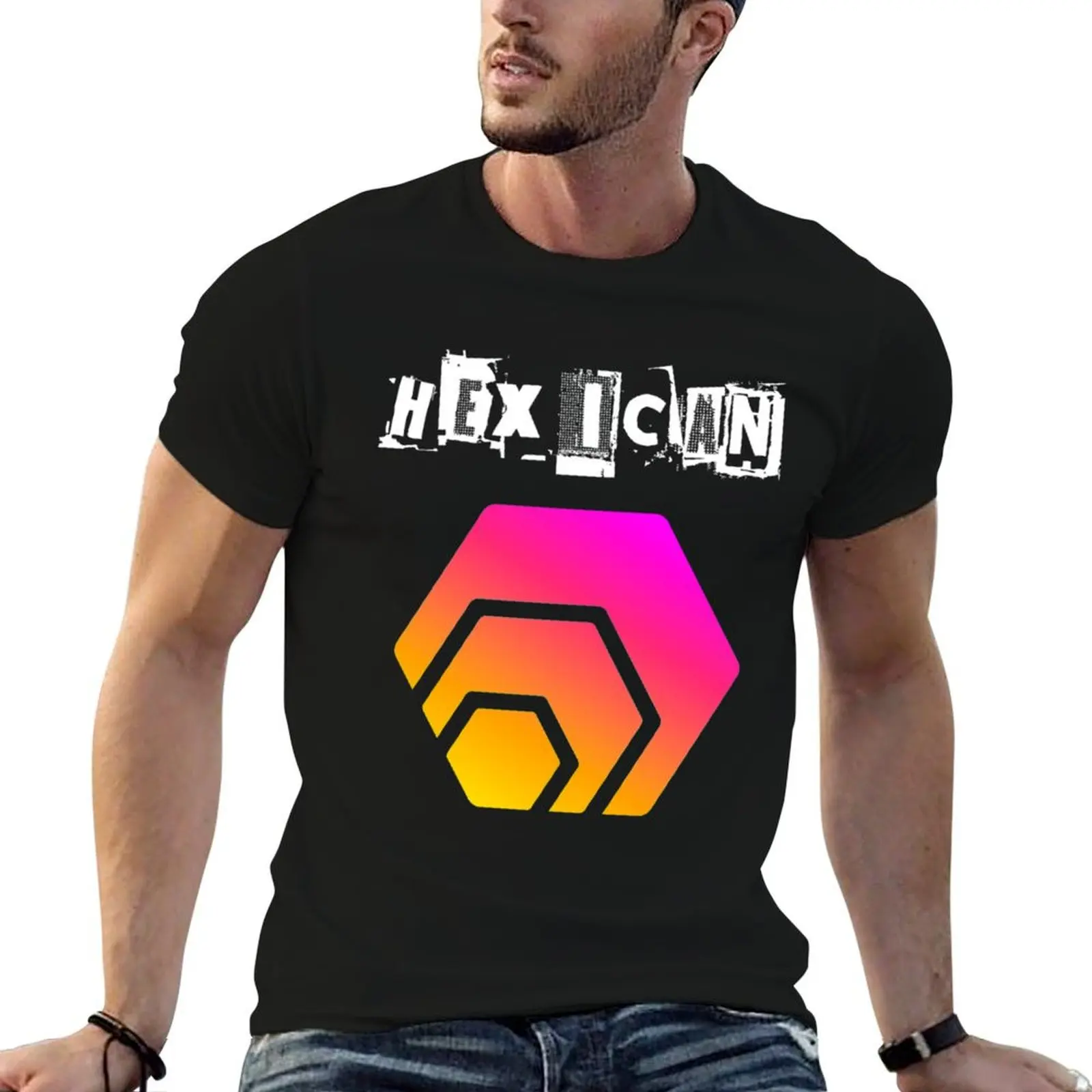 HEX Cryptocurrency Hex Crypto T-Shirt Quick Dry Outdoor Sports T-Shirt
