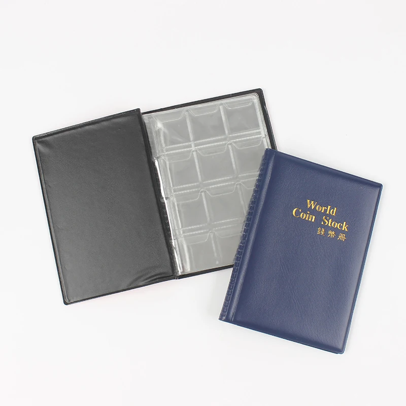 120 Pockets Album For Coins Collection Book Home Decoration Photo Album Coin Album Holders Collection Book Scrapbook