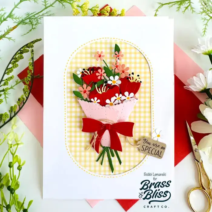 2025 New Flower Farmers Market Nested Arches Stand Fence Woven Cover Metal Cutting Dies DIY Making Gift Card Scrapbook Template