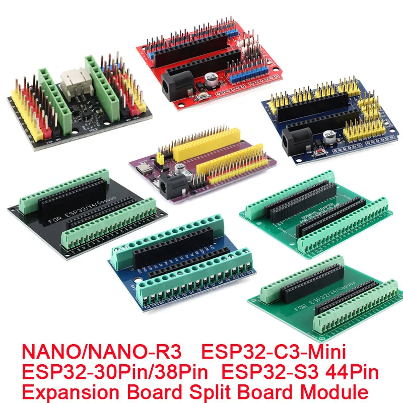 ESP32-C3-Mini ESP32 30pin 38Pin 44Pin NANO-R3 expansion board Module NANO development board multi-function I/O ESP32-S3-44Pin