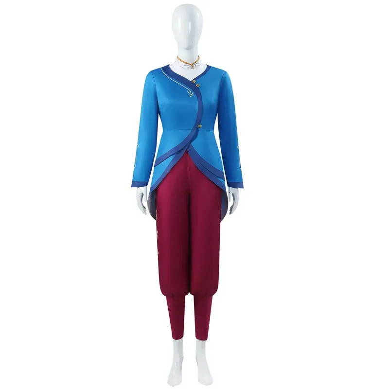 Spellbound Ellian 코스프레 의상 Ellian 공주 드레스 의상 여성용 소녀 파티 코스프레 풀 세트