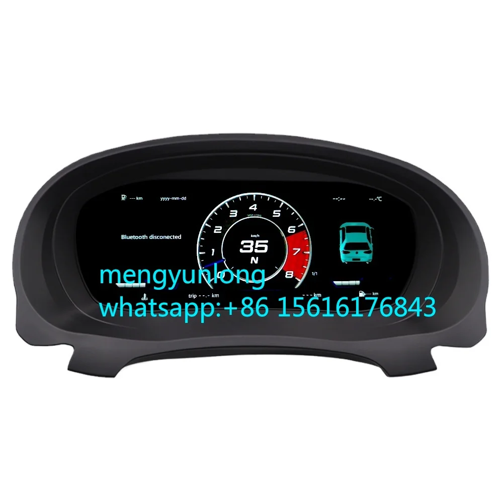 

Digi l Dashboard Panel Virtual Instrument Cluster Cockpit Lcd Speedometer For Golf 6 7 Passat B6 B7 B8