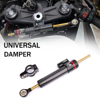 Universal DIMOTIV Matris Adjustable Steering Damper for Kawasaki Ninja 400 300 250 Honda CB650F Yamaha R1 YZF-R3 R25 Tracer