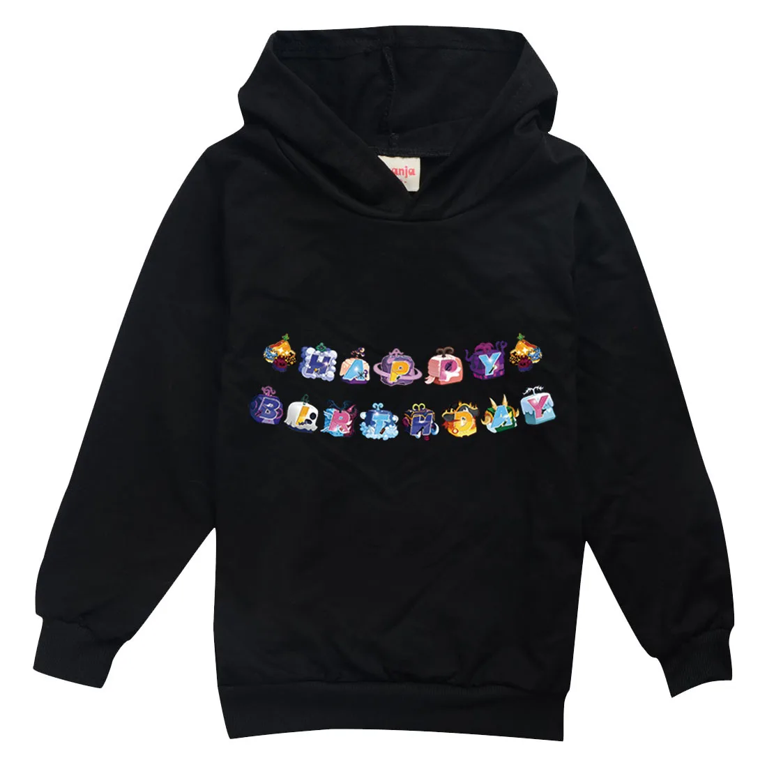 Spiel Blox Früchte Kostüm Kinder Cartoon Kleidung Kleinkind Mädchen Kapuze Sweatshirts Kinder Pullover Mäntel Baby Jungen Freizeit Outwear