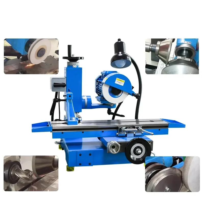 Universal Grinding Machine 380V Precision Small Surface Grinder Milling Machine Sharpening Machine with 100*170mm Magnetic Table