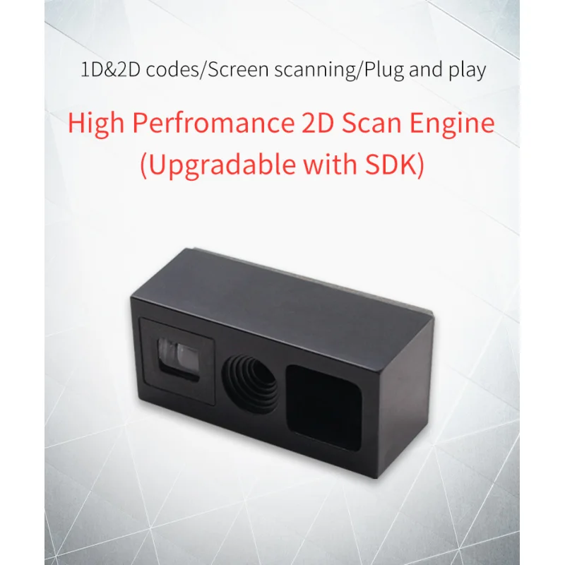 Adaptive Scanning Distance 1D/2D Barcode Reader Engine QR Scanner Module for POS System