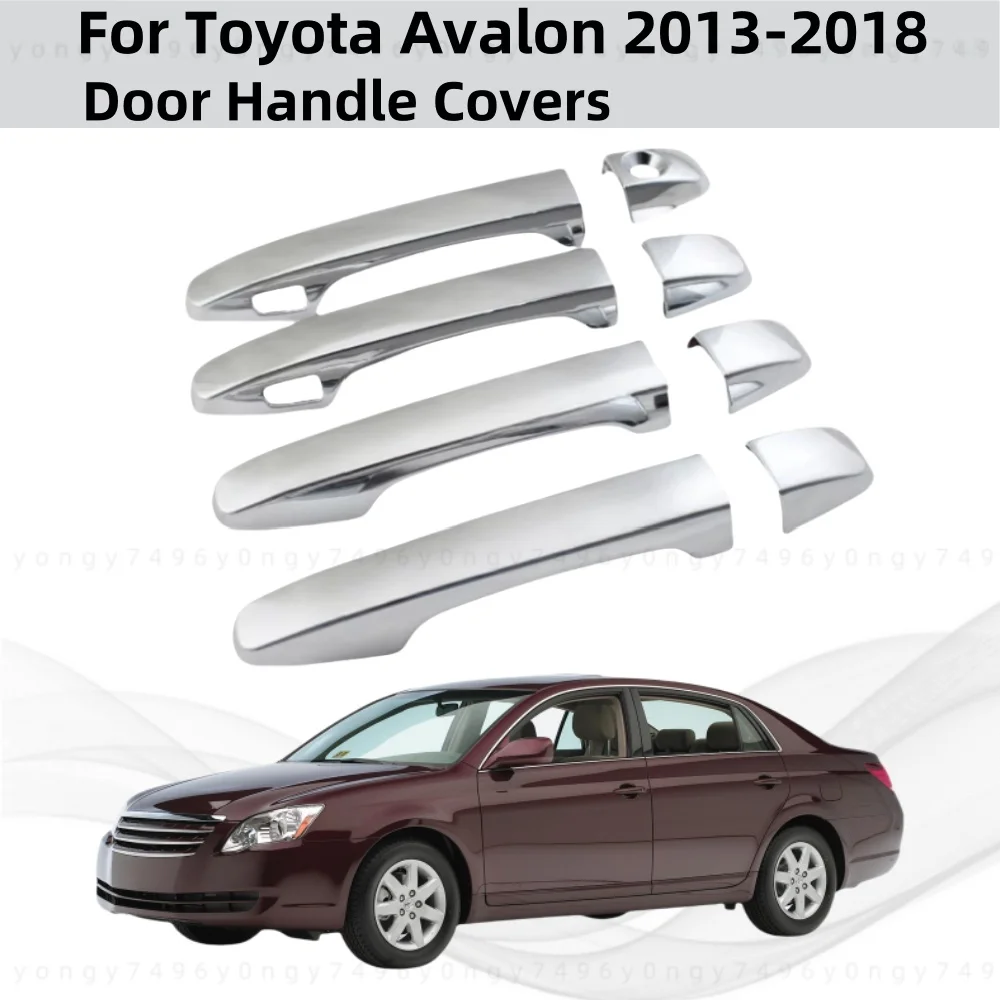 

Carbon Car Accessories Plated Door Handle Covers Paste Style For Toyota Venza 2009 2010 2011 2012 2013 2014 2015 Chrome Trim