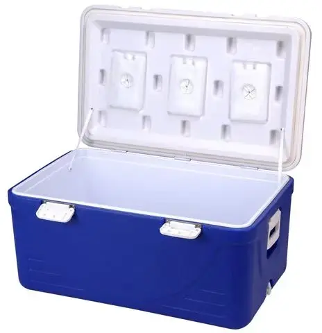 110l qt  big/large capacity hard plastic insulated coolers rotomolded cooler box with wheels