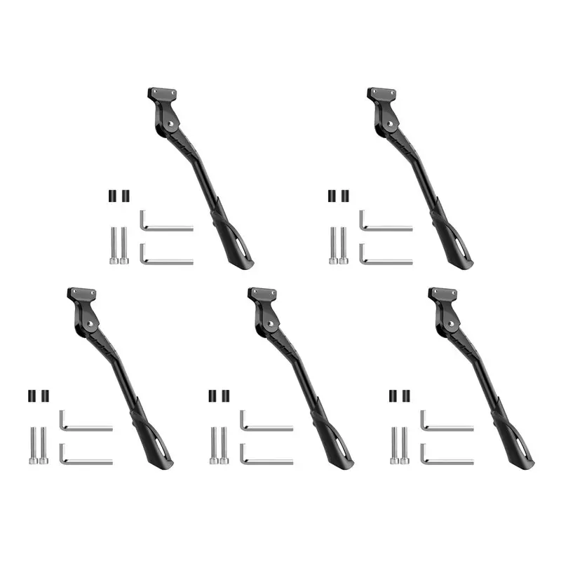 

B93B-5X Подставка для велосипедов 20, 24, 26 дюймов, регулируемая боковая опорная подставка для электровелосипедов, кронштейн для парковки