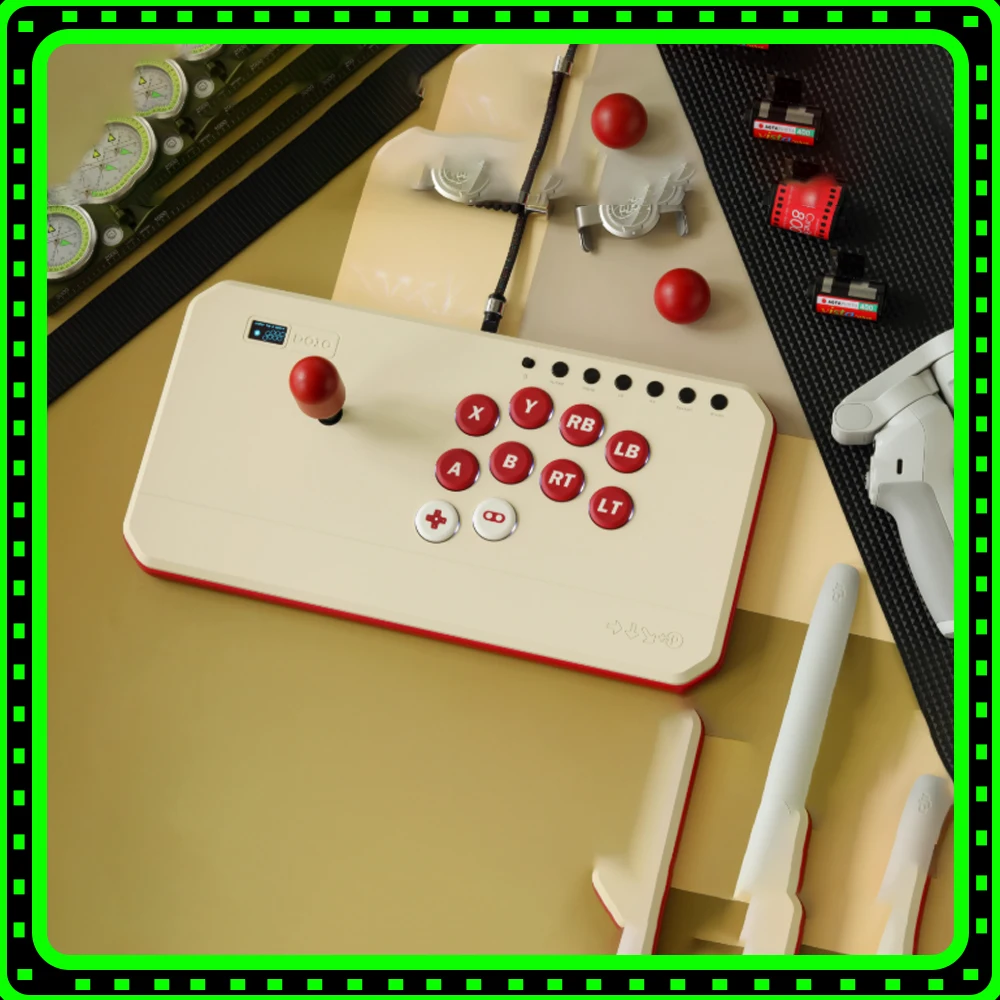 

Полностью алюминиевый джойстик DOIO VLX, аркадная боевая клавиатура, игровая периферия HITBOX King of Fighters 15, Iron Fist 8, Street Fighter