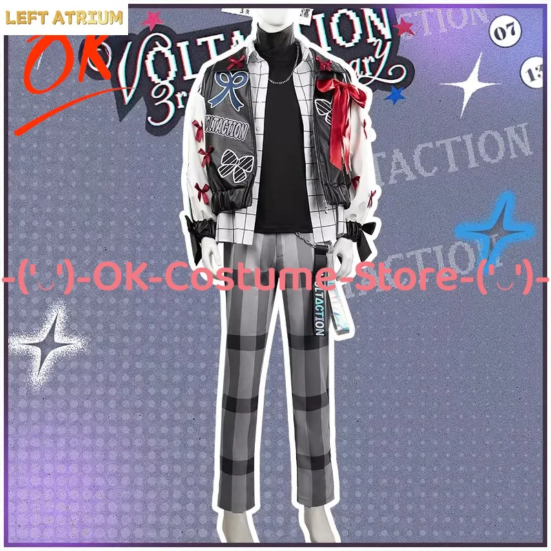 

[Customized Size] NIJISANJI VTuber VOLTACTION Serafith Dazzlegarden 3rd Anniversary Cosplay Costume Halloween Party Uniform Suit