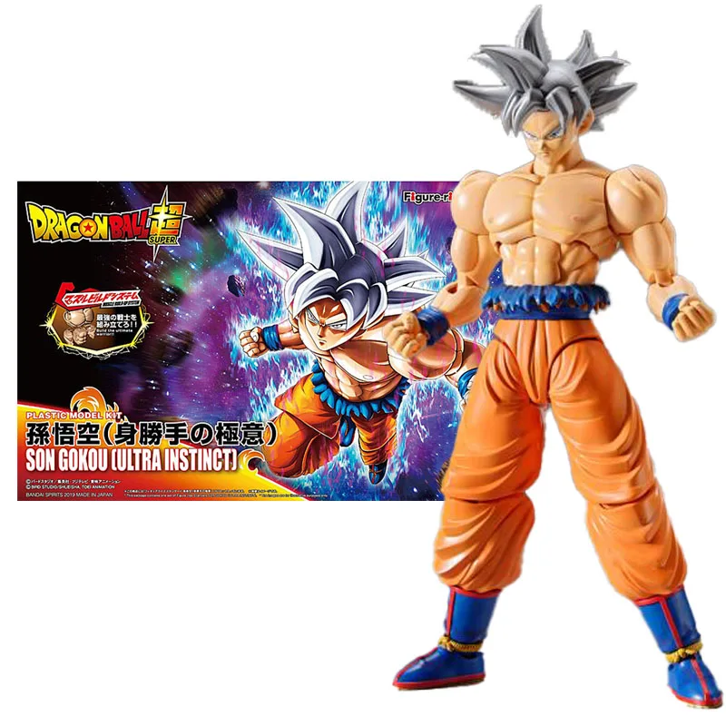 

Bandai Genuine Figure Dragon Ball Super Model Kit Figure-rise Standard Son Gokou Ultra Instinct Collection Model Action Figure