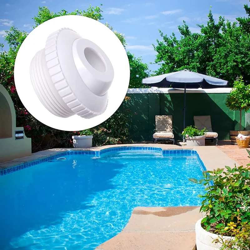 

6 Pieces Pool Jet Nozzles 3/4In Directional Flow Eyeball Inlet Jet With 1-1/2 Inch MIP Thread