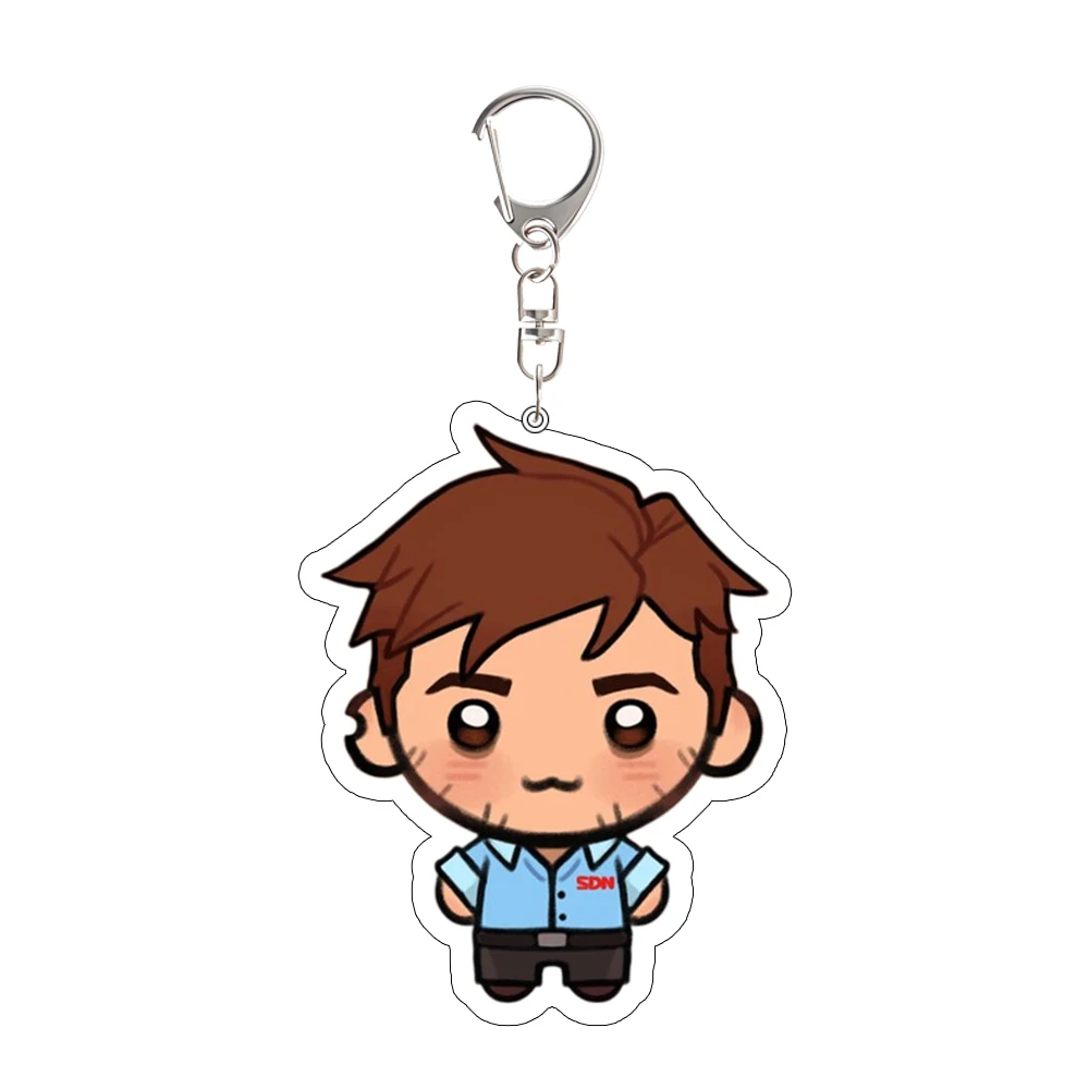 لإرسال لعبة Q نسخة سلسلة Golem Waterboy روبرت سونار InvIsIgal كوبيه Flambae سلسلة مفاتيح مصنوعة من الأكريليك إرسال الأصدقاء هدية