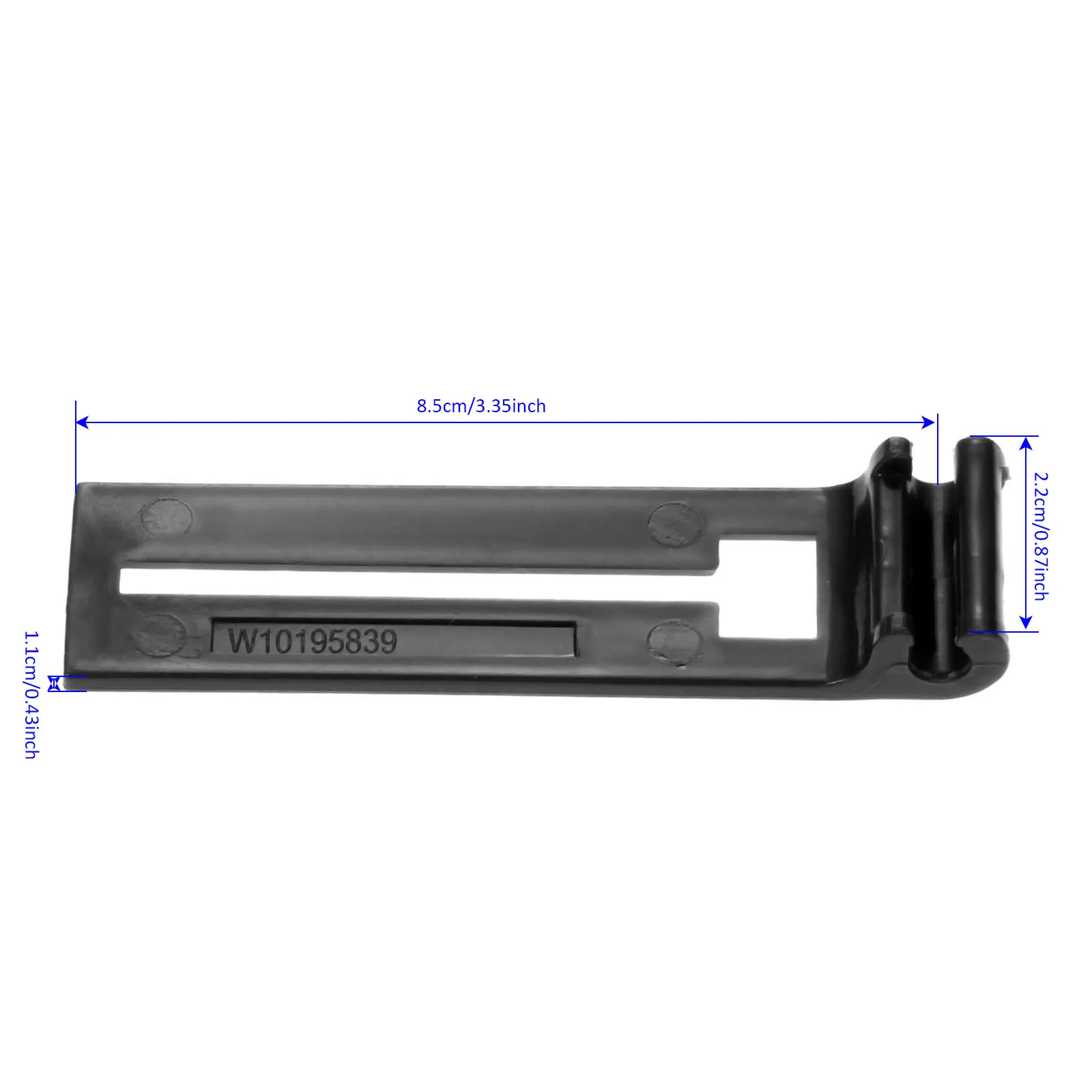 Correa ajustadora para lavavajillas, accesorio para Whirpool Kitchenaid AP4566229 PS3407015 W10195839, 2 unidades