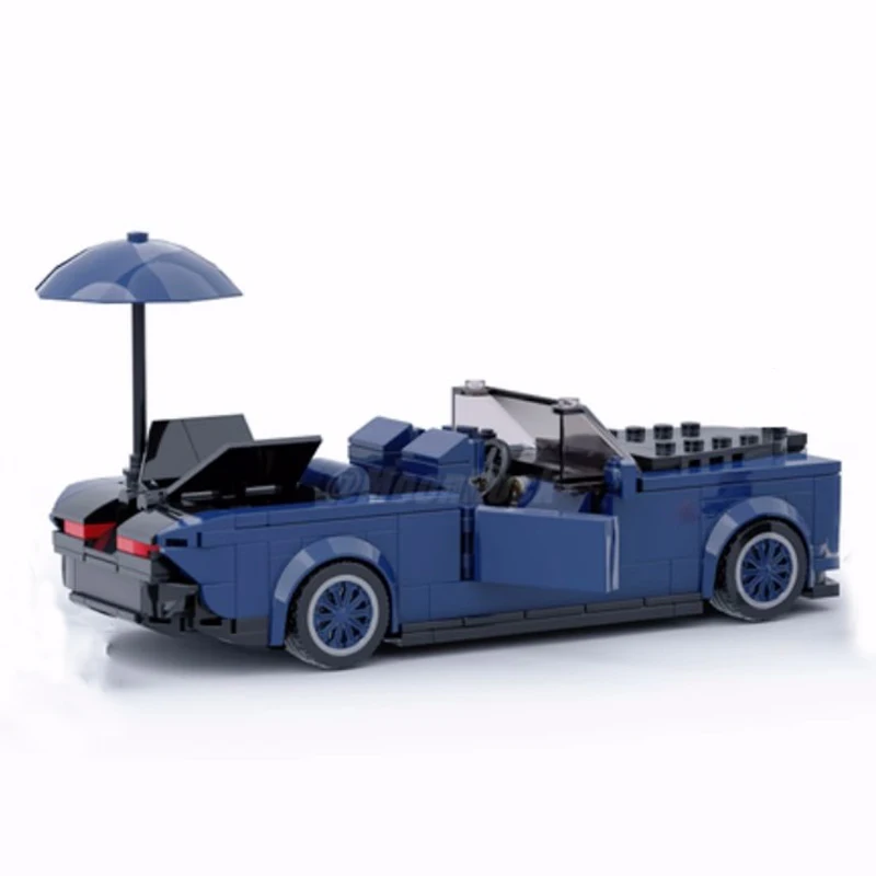 MOC Technical Car Rolls-Royced Series Speed Champion Vehicles Phantom Boat-Tail Wraith Cullinan SUV Set Building Blocks Kid Toys