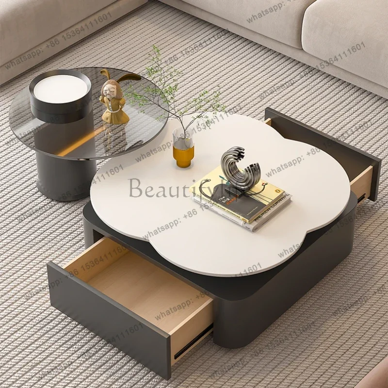 ld Storage Modern Coffee Table Design Luxury Hardcover Floor Organizer Round Coffee Table Writing Kaffee Tische