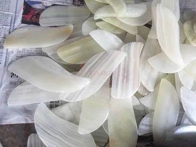 gua sha 실크 포장 백옥 긁기 보드 천연 옥 마사지 얼굴 리프팅 옥 보드 핸들 전통 한약