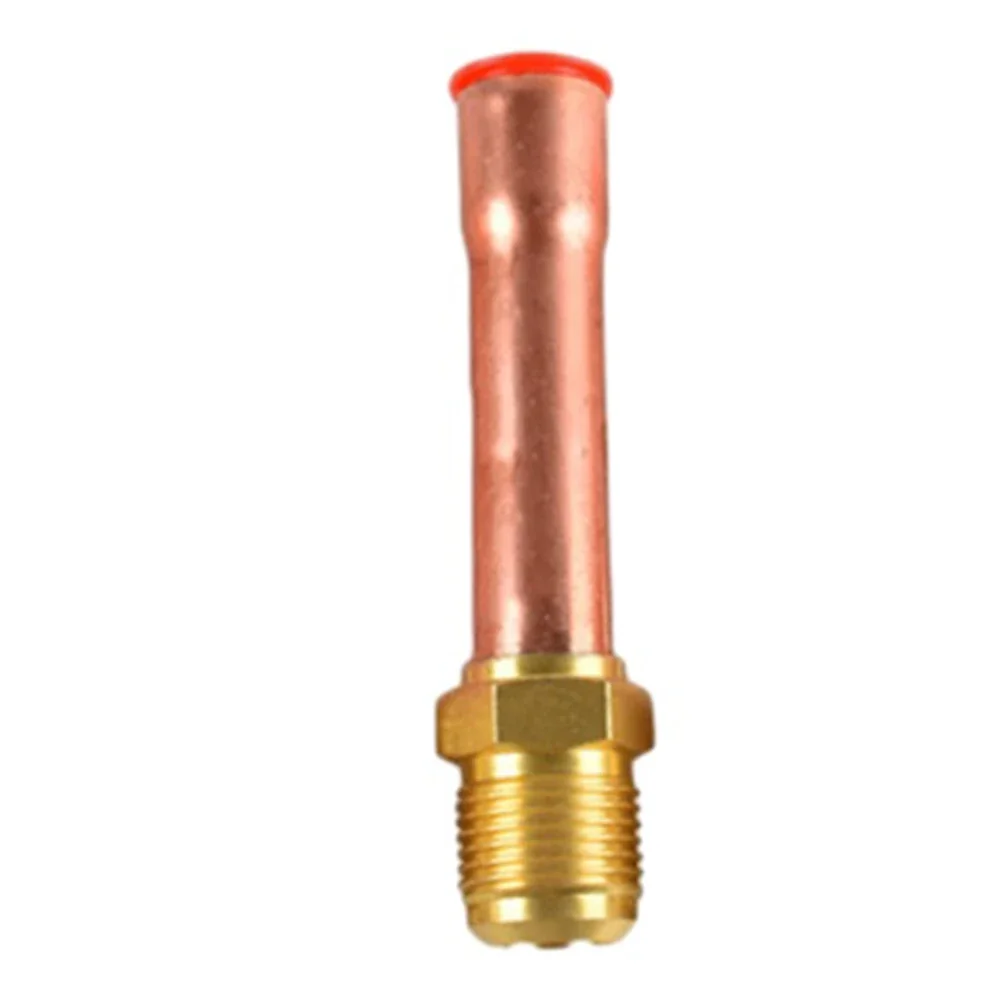 Adapter Copper Pipe Welding Head With Forged Brass 1/4 3/8 5/8 1/2 3/4 Air Conditioning Fitting Adapter High Quality