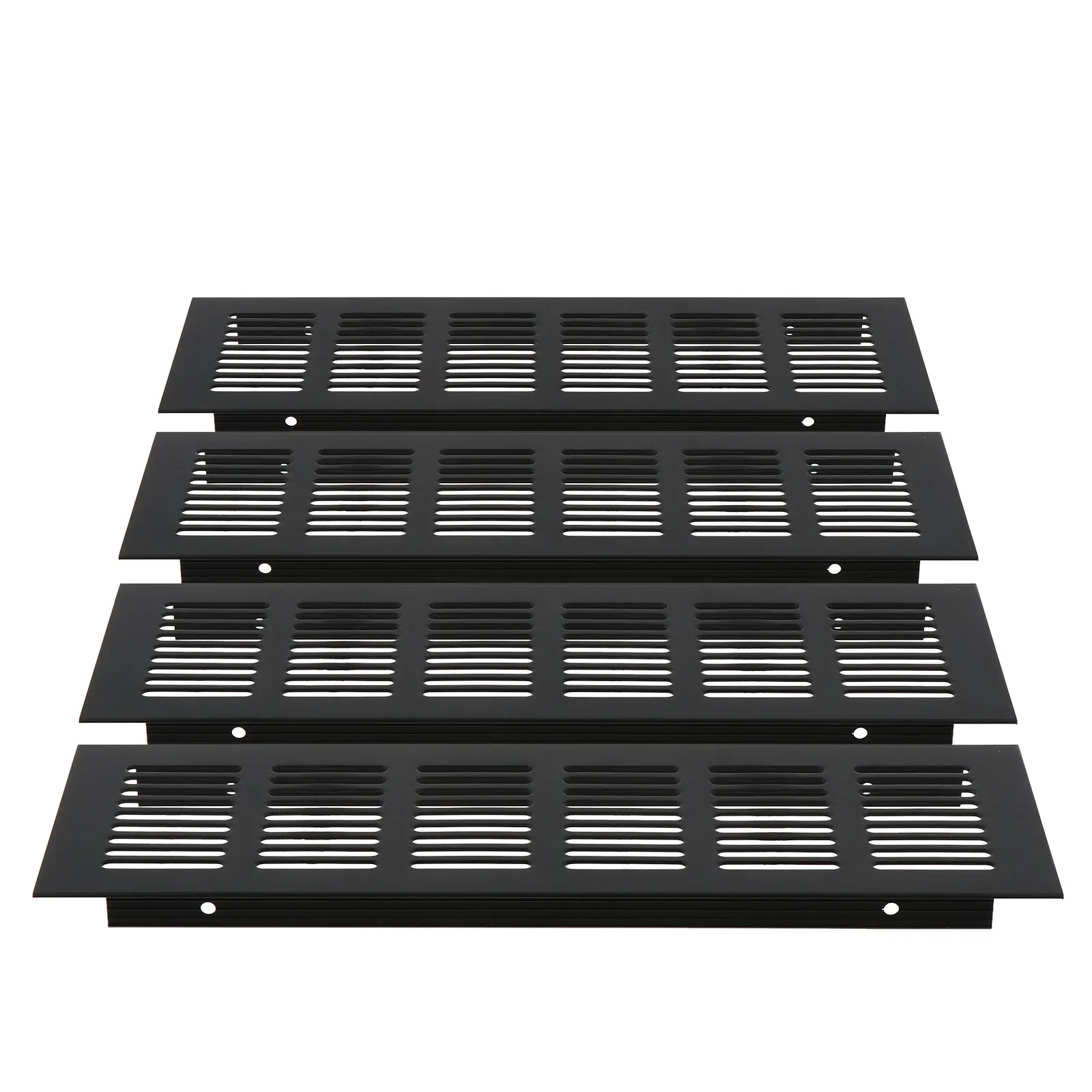 

4pcs Aluminum Alloy Breathable Mesh Ventilation Grille Cover Air Sink Strainer Shoe Cabinet Wardrobe Drawer Furniture Vents