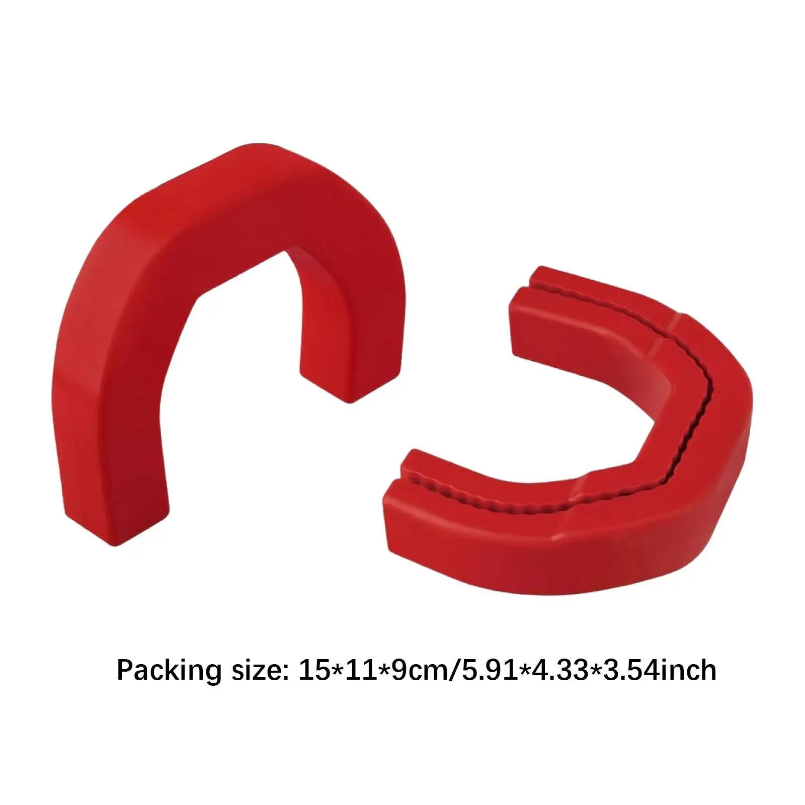 

2 Pieces Front Tow Hooks Covers Easy to Install Auto Accessories Wear Resistant