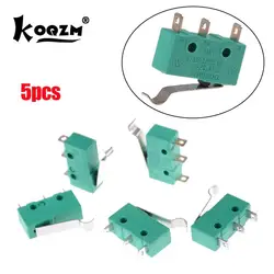 5pcs KW4-3Z-3 SPDT NO NC Momentary Hinge Lever Limit Switch Microswitch