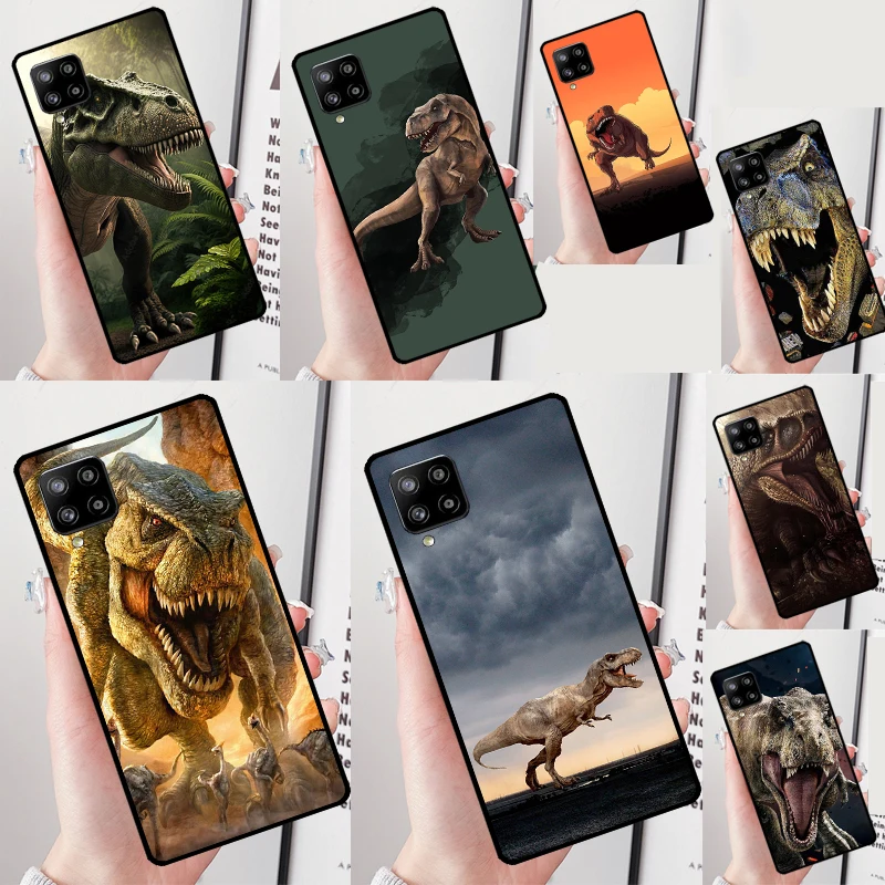 Tyrannosaurus T Rex Dinosaur Cover For Samsung Galaxy A24 A34 A14 A54 A13 A53 A33 A23 A52 A32 A22 A12 A51 A71 Back Case