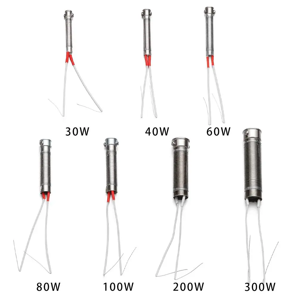 High quality 220V 30/40/60W/80/100/200/300W Heating Element For Soldering Iron Replacement Welding Tool Metalworking Accessory