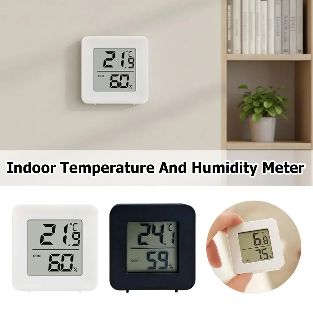 Temperature Gauge for Room Mini Digital Thermometer Hygrometer LCD Electronic Monitor Hygrometer Outdoor for Home Use 2026 New