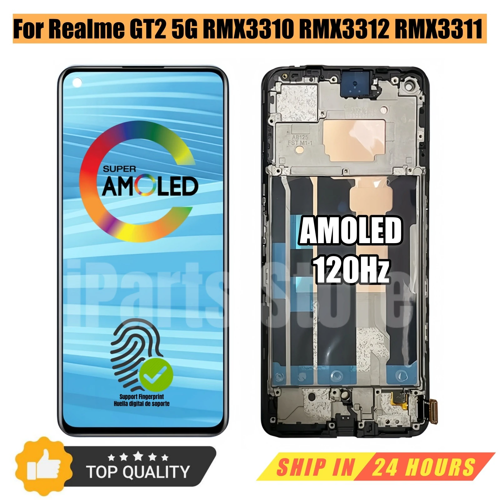 iparts-sostituzione-nuovo-display-per-realme-gt2-gt-2-5g-rmx3310-rmx3312-rmx3311-120hz-amoled-touch-screen-con-telaio-di-montaggio-oem