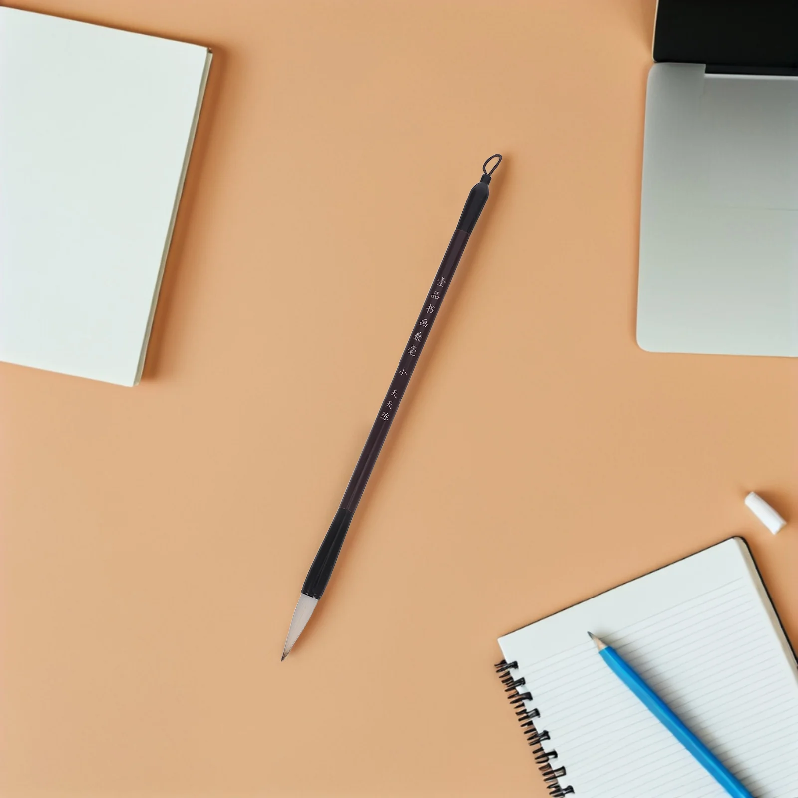 10 قطع من فرش الخط الصيني، مجموعة ممارسة بمقبض خشبي ناعم للطلاب المبتدئين في رسم الخط #2