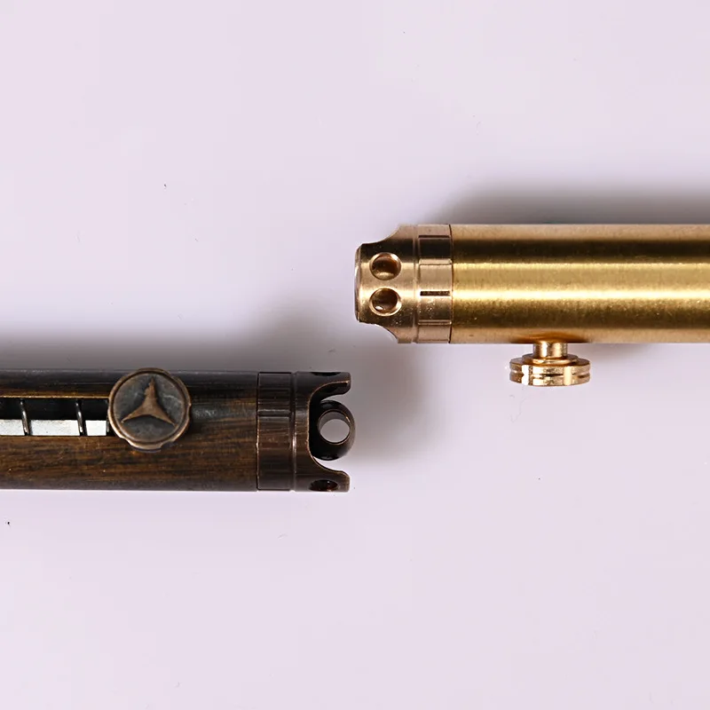 MINI coltello in ottone Portable Express disimballaggio coltelli lama in acciaio legato ad alto tenore di carbonio all'aperto strumento EDC portachiavi affilato autodifesa