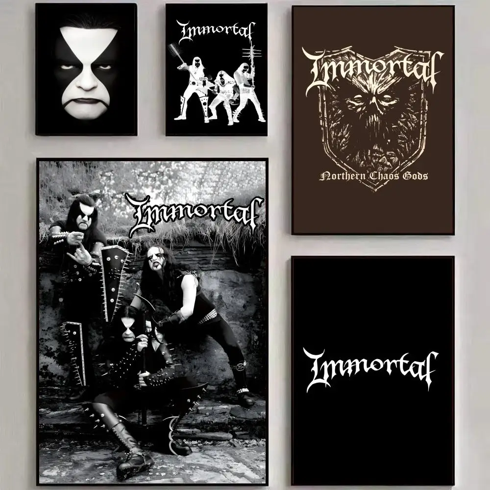 Rock band I-Immortal Poster Wall art print art suitable for 