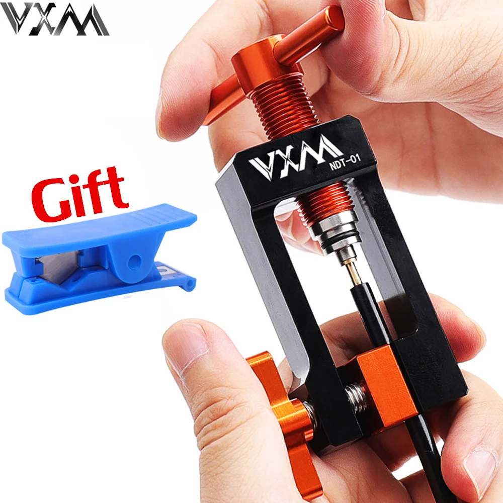 

VXM Road MTB Bicycle Oil Needle Tool Kit, BikeCutting olive heads , Oil Tube Connector installation and maintenance accessory