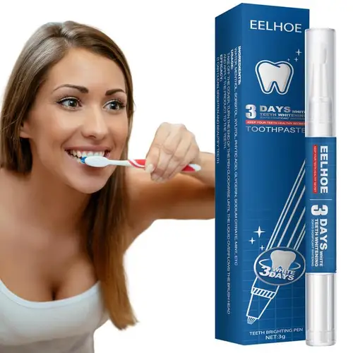 Imagen 2 del producto Pluma blanqueadora de dientes, pluma blanqueadora instantánea, Ilumina tu sonrisa, herramientas para el cuidado de la higiene dental