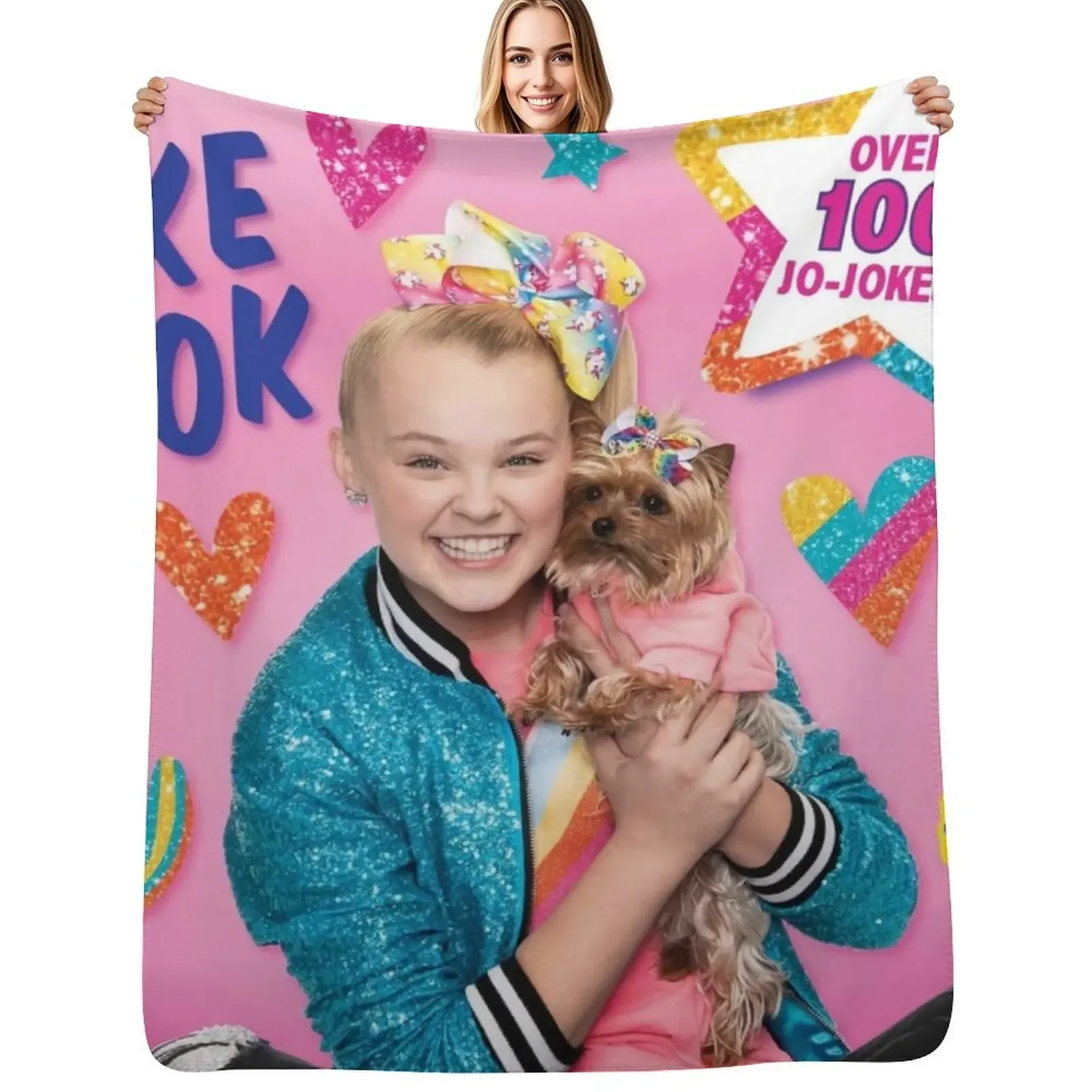 

a Picture Of a Joke Book Throw Blanket Thins Picnic Personalized Gift Blanket