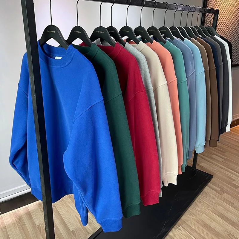 

Осенние женские корейские толстовки с круглым вырезом, женские классические мешковатые пуловеры, топы, модная повседневная одежда с длинными рукавами для девочек