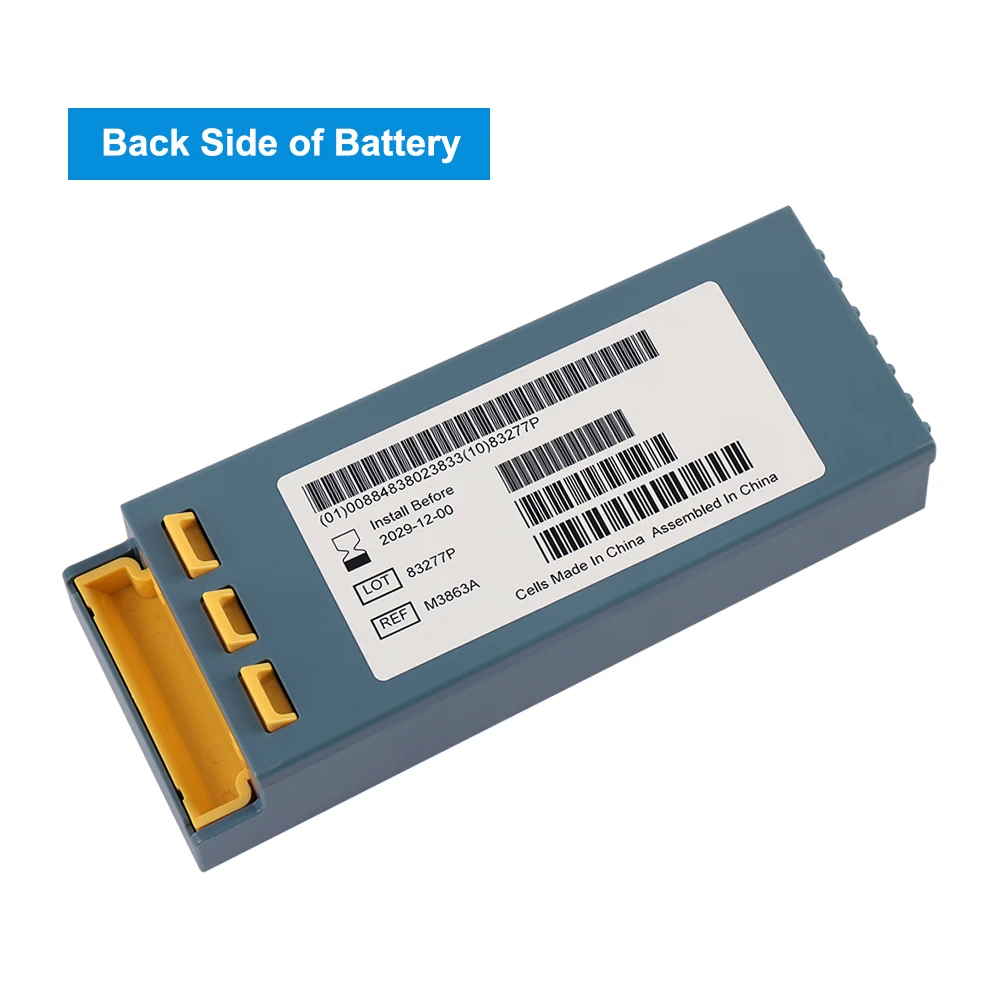 M3863A 교체용 배터리 Ph-ps FR2 AED 제세동기 M3860A M3861A M3840A M3841A 12V 4.2Ah 50.4WH