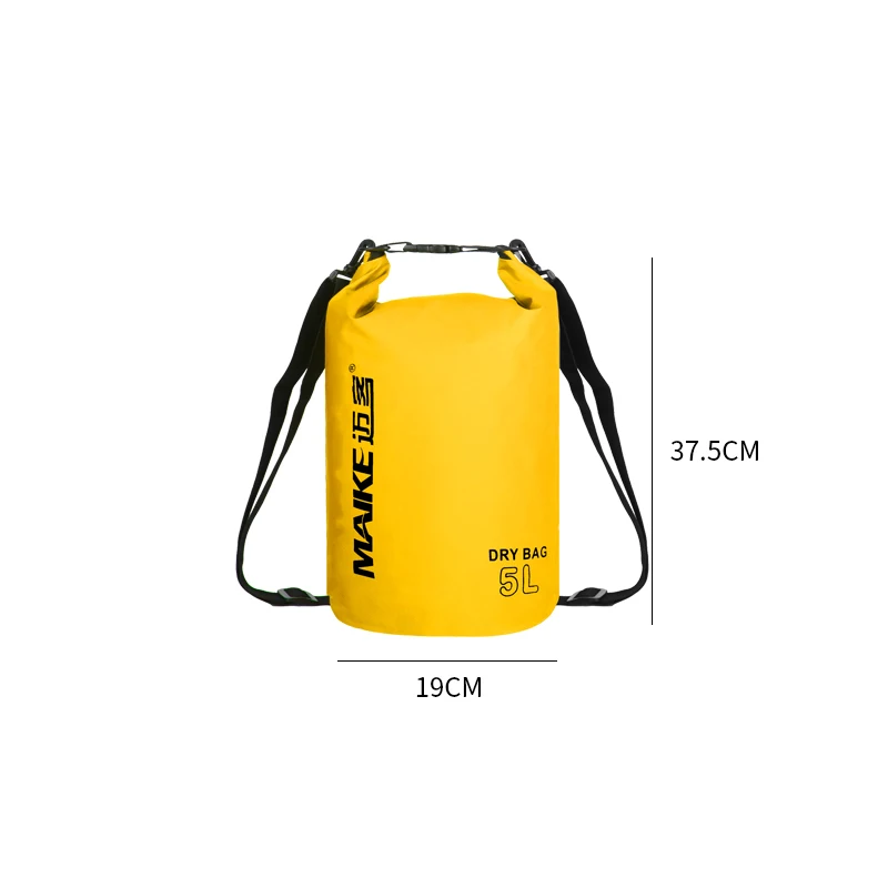 Maike Dry Bags Waterdichte tas voor dames Heren 5L/10L/15L Zwemmen Raften Kajakken Riviertrekking Waterdichte droge tas Rugzak