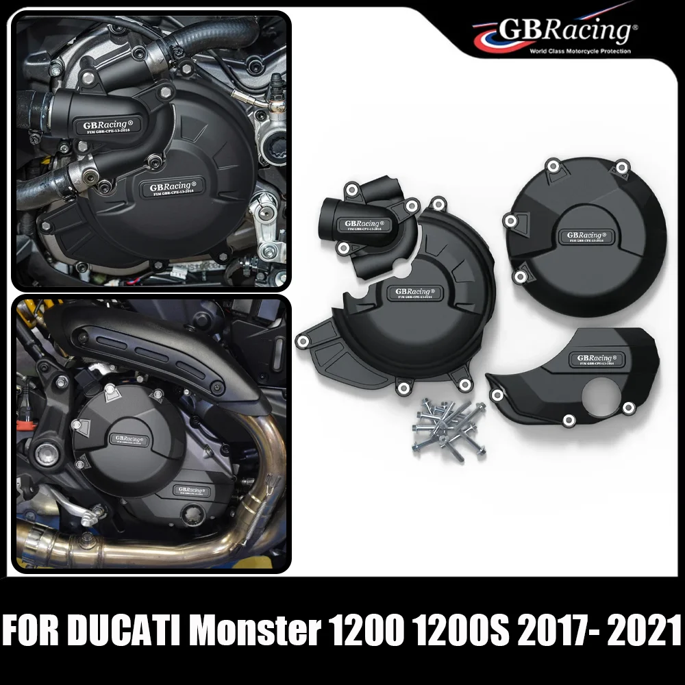 

MONSTER 1200 1200S For Ducati Monster 1200 1200S 2017 2018 2019 2020 2021 Motorcycle Engine Cover Clutch Cover