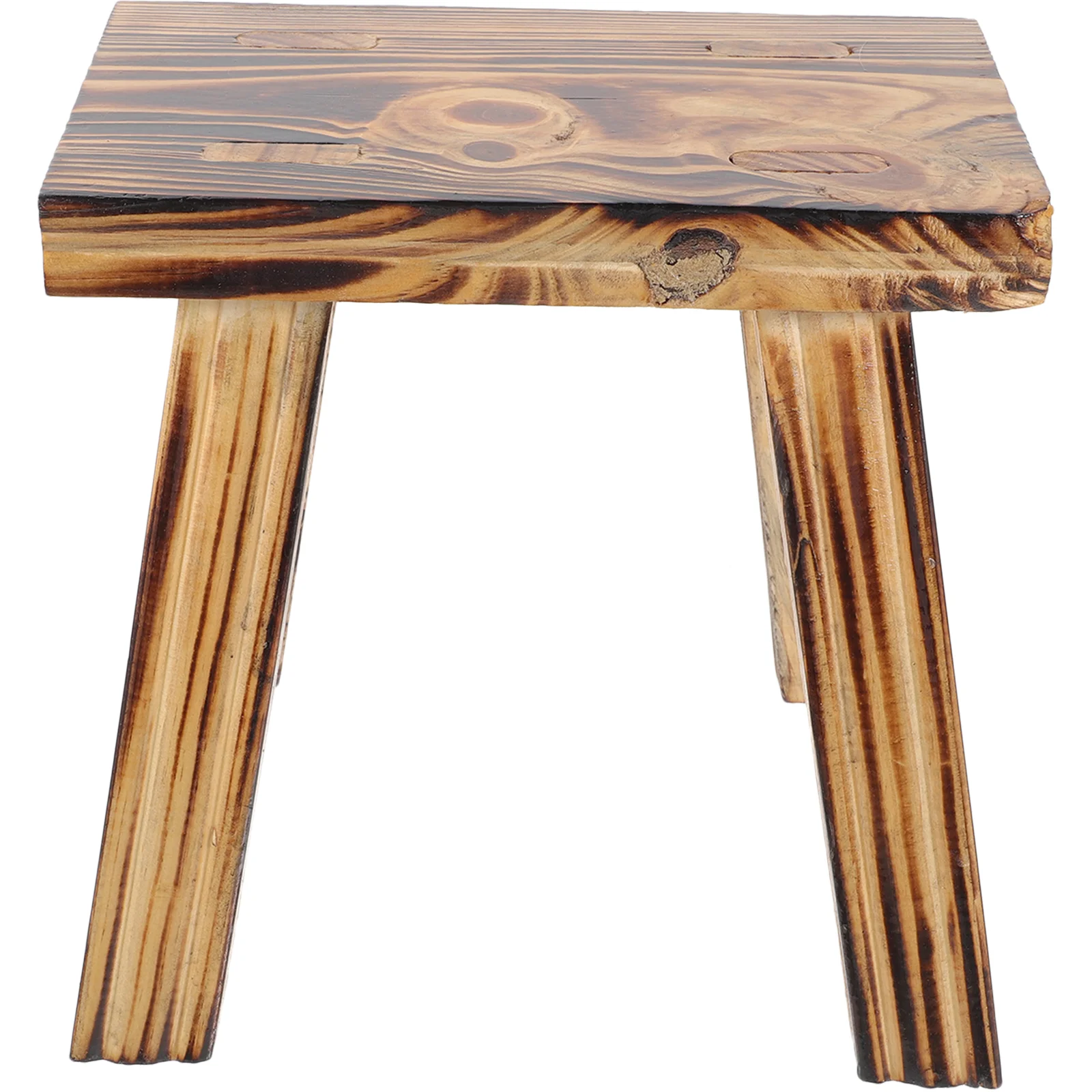 Solid Wood Stool Practical Multi-purpose Small Mini Wooden Foot Step for Adults