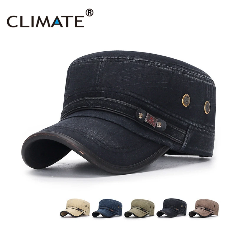 CLIMATE Men Military Cool Cap Hat Cap Men Cool Cool Simple Military Men Baseball Cap Hat Fishing Hunting Cool Hat Caps for Men