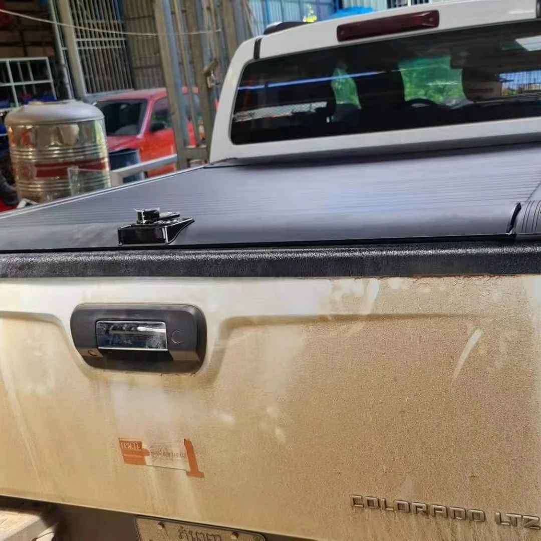 EXTREMECar Accessories Waterproof Hard Roll Lid Password Lock Tonneau Cover Retractable Cover for Chevrolet chevy silverado 1500